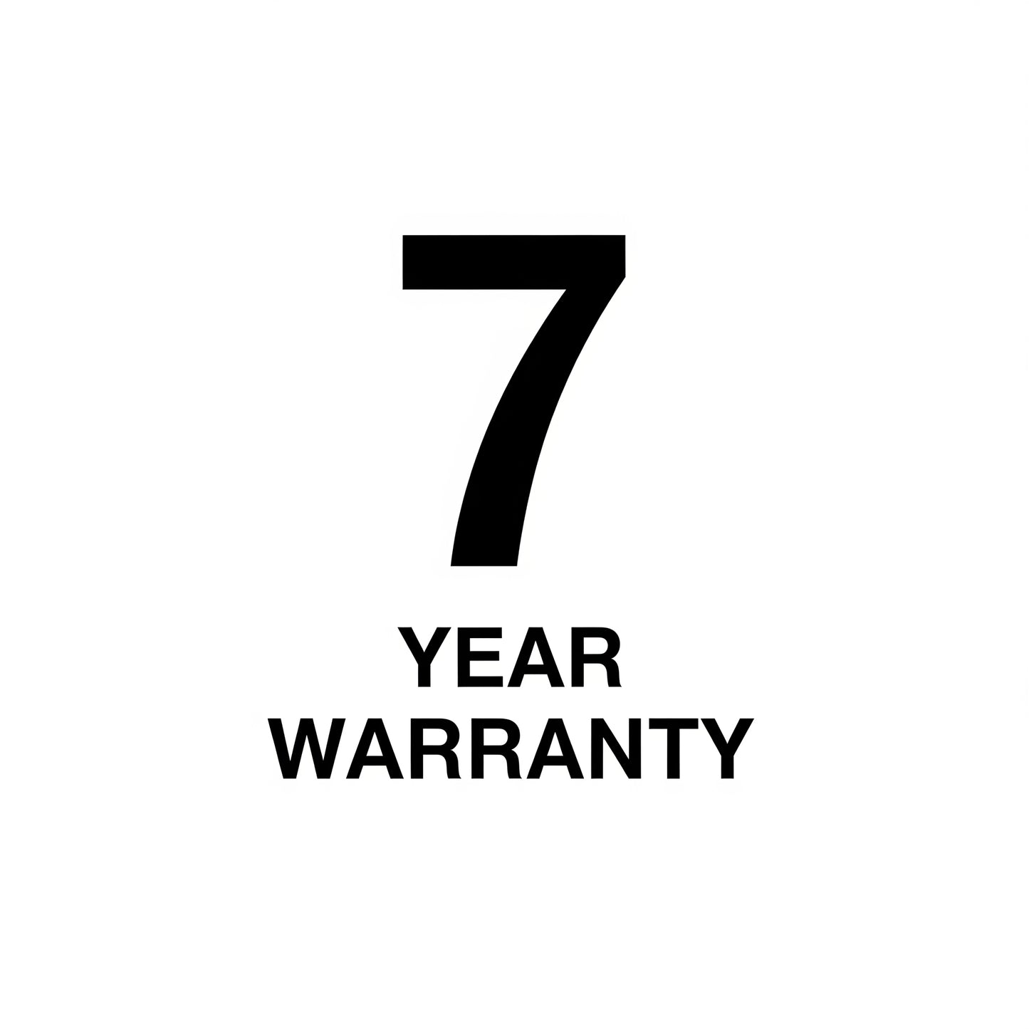7 Year Warranty (Best Overall Coverage)